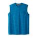 Men's Big & Tall Boulder Creek® Heavyweight Pocket Muscle Tee by Boulder Creek in Classic Teal Marl (Size 8XL) Shirt