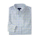 Men's Big & Tall KS Signature Wrinkle-Free Oxford Dress Shirt by KS Signature in White Check (Size 22 35/6)