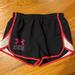 Under Armour Shorts | Euc Under Armour Running Shorts | Color: Black/Pink | Size: M