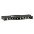 NETGEAR 16-Port PoE Gigabit Ethernet Plus Switch (GS316EP) - Managed with 15 x PoE+ @ 180W, 1 x 1G SFP Port, Desktop/Wall Mount