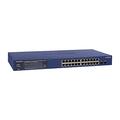 NETGEAR 24-Port Gigabit Ethernet Smart Managed Pro PoE Network Switch (GS724TPP) - Hub with 24 x PoE+ @ 380W, 2 x 1G SFP, Desktop/Rackmount, and ProSAFE Protection