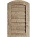 Ekena Millwork Timberthane Arch Top Faux Wood Non-Functional Gable Vent, Primed Tan | 1 H x 30 W in | Wayfair GVURAR30X48DRSPR