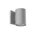 Kuzco Lighting Nordic 5" H Integrated LED Outdoor Armed Sconce Aluminum/Metal in Gray | 5 H x 3.5 W x 4.5 D in | Wayfair EW3105-GY