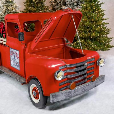 Large Red Truck - Glossy Red - 118.1"x49.2"x55.1"