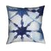 Laural Home Indigo Tie Dye II Indoor- Outdoor Decorative Pillow