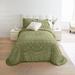Georgia Chenille Bedspread by BrylaneHome in Sage (Size KING)