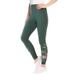 Plus Size Women's Stretch Cotton Embroidered Legging by Woman Within in Pine Floral Embroidery (Size 14/16)