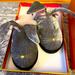 Kate Spade Shoes | Authentic Kate Spade Bonnie Bunny Slippers , Size 5, New In Box! Chrome Grey | Color: Gray/Pink | Size: 5