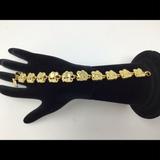Lilly Pulitzer Jewelry | Lilly Pulitzer Gold Tone Elephant Bracelet | Color: Gold | Size: 7.5”