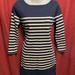 J. Crew Dresses | J. Crew Striped Dress Women’s Size Extra Small | Color: Black | Size: Xs