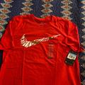 Nike Shirts | New Mens Nike T-Shirt Red Sz M Ss Dri-Fit | Color: Red | Size: M