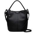 Radley Leather Cross Body Multiway Bucket Zip Top Bag Ada Street in Black