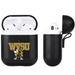 Black West Virginia State Yellow Jackets AirPod 3 Leatherette Case