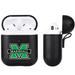 Black Marshall Thundering Herd AirPod 3 Leatherette Case