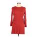 Old Navy Casual Dress - Sweater Dress: Orange Dresses - Women's Size X-Small