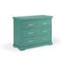 Chelsea House Clifton 3 Drawer 44" W Dresser by Shayla Copas Wood in Brown | 36.3 H x 44 W x 20.3 D in | Wayfair 385013