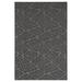 Gray 120 x 96 x 0.5 in Area Rug - Corrigan Studio® Refine Printed Floor Rug - Geometrical Print Nylon | 120 H x 96 W x 0.5 D in | Wayfair