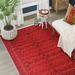 Red 72 x 0.33 in Area Rug - Lark Manor™ Amro Oriental Deep Area Rug | 72 W x 0.33 D in | Wayfair WDMG6713 33252713