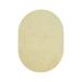 Yellow 144 x 120 x 0.5 in Area Rug - Eider & Ivory™ Round Mehta Area Rug Polyester | 144 H x 120 W x 0.5 D in | Wayfair