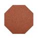 Brown 24 x 24 x 0.5 in Area Rug - Eider & Ivory™ Octagon Melville Area Rug Polyester | 24 H x 24 W x 0.5 D in | Wayfair