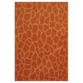 White Rectangle 3' x 5' Area Rug - Everly Quinn Animal Print Area Rug - Giraffe On Stilts Nylon | Wayfair A6CE0D070EB7412FA499720B5B2ABD2D