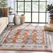 Brown 118 x 31 x 0.32 in Area Rug - Well Woven Tenley Floral Rust Area Rug Polyester | 118 H x 31 W x 0.32 D in | Wayfair TEN-30-2L