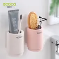 ECOCO – porte-brosse à dents magnétique accessoire de salle de bain support de paille de blé sain