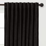 Chanasya Velvet Room Darkening Window Curtain Panel Pair (Set of 2)