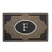 Baxter Monogrammed Door Mat - 36" x 72", K - Frontgate