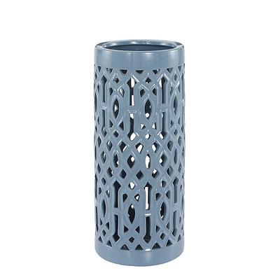Vine Patio Umbrella Holder - Cornflower - Ballard Designs