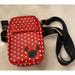 Disney Bags | Disney X Buckle Down - Minnie Mouse Red Crossbody Bag Wth Adjustable Strap | Color: Black/Red | Size: Os