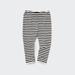 Kid's Full-Length Leggings (Stripe) | Black | Age 18-24M | UNIQLO US