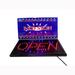 Tectron LED “OPEN” Sign in Blue/Red | 13 H x 22 W x 1.5 D in | Wayfair BL71