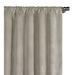 Eastern Accents Nellis Plush Velvet Solid Room Darkening Rod Pocket Single Curtain Panel Velvet in White | 108 H in | Wayfair CUC-182-RPD