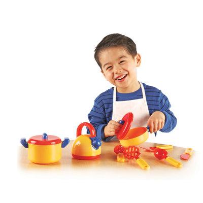 Learning Resources Pretend & Play Cooking Set | 4.2 H x 7.9 W x 10 D in | Wayfair LER9155