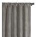 Eastern Accents Nellis Plush Velvet Solid Room Darkening Rod Pocket Single Curtain Panel Velvet in Gray | 108 H in | Wayfair CUC-184-RPD