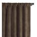 Eastern Accents Nellis Plush Velvet Solid Room Darkening Rod Pocket Single Curtain Panel Velvet in Yellow | 96 H in | Wayfair CUB-185-RP