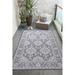 Gray 39 x 0.2 in Area Rug - Lark Manor™ Edwidge Oriental Slate Indoor/Outdoor Area Rug Polyester/Polypropylene | 39 W x 0.2 D in | Wayfair