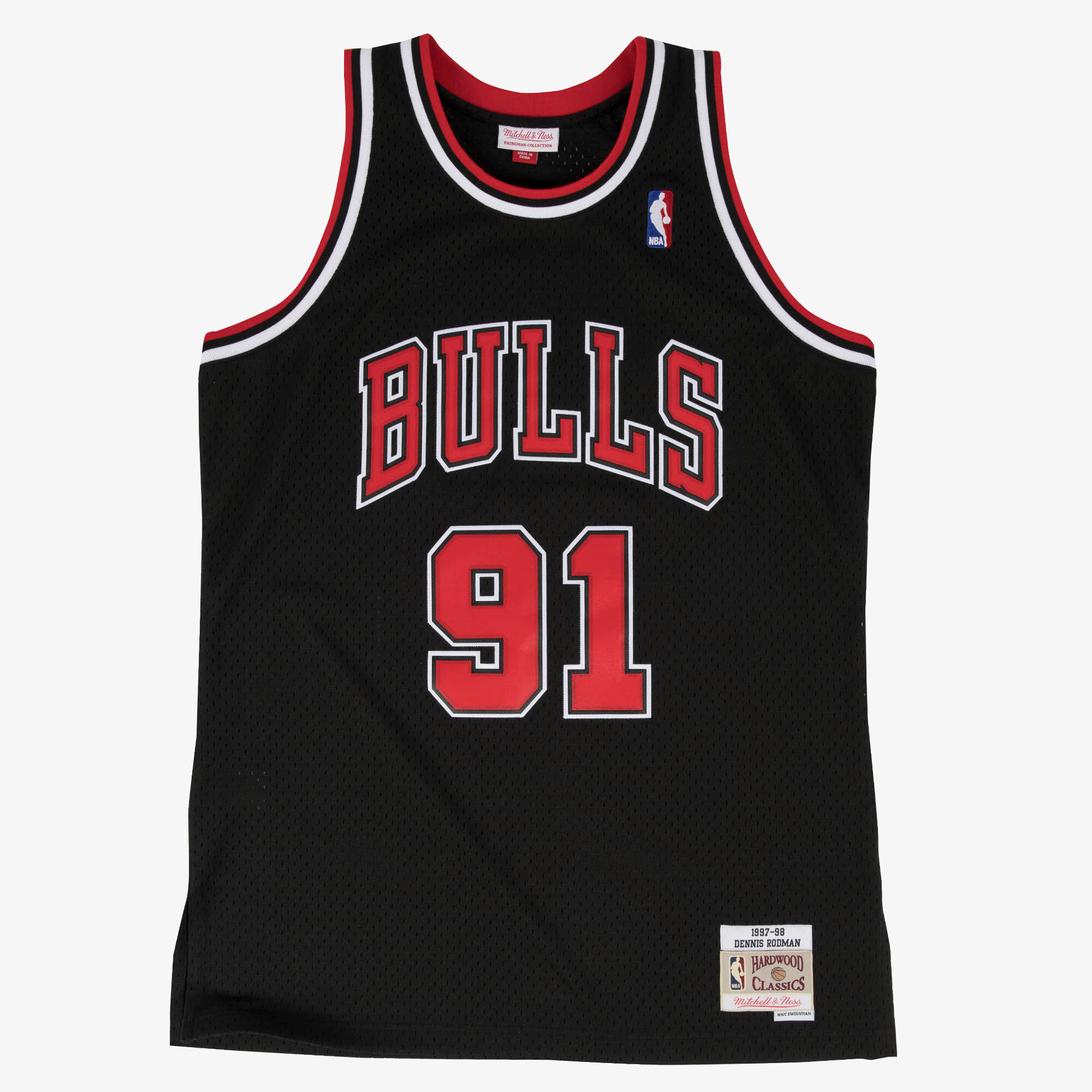 Chicago Bulls Mitchell & Ness Swingman-Trikot (Auswechselspieler) Dennis Rodman 1997 Image