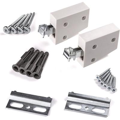 Schrankaufhänger Set weiß Tragkraft 120 kg Image