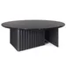 RS Barcelona Plec Outdoor Coffee Table - PLERND90MBL-2N