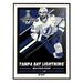 Phenom Gallery Brayden Point Tampa Bay Lightning 2020 Stanley Cup Champions 18'' x 24'' Deluxe Framed Serigraph Print