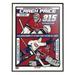 Phenom Gallery Carey Price Montreal Canadiens 18'' x 24'' Deluxe Framed Serigraph Print