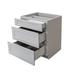 Cabinets.Deals Drawer Standard Base Cabinet in Gray | 34.5 H x 12 W x 24 D in | Wayfair GS-DB12