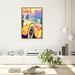 Oliver Gal Lago di Garda Travel - Graphic Art on Canvas in White | 36 H x 24 W x 1.5 D in | Wayfair 40645_24x36_CANV_PSGLD