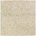 White 144 x 0.7 in Area Rug - Sand & Stable™ Kristin Geometric Handmade Tufted Wool Ivory Area Rug Wool | 144 W x 0.7 D in | Wayfair