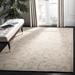 White 60 x 0.63 in Indoor Area Rug - Ophelia & Co. Sulema Floral Handmade Tufted Wool Light Gray/Ivory Area Rug Wool | 60 W x 0.63 D in | Wayfair