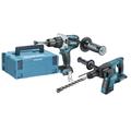 Pack de 2 outils 18V LXT (DHR264 / DHP481) (sans batterie ni chargeur) en coffret MAKPAC - MAKITA