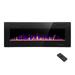50"-60" Recessed and Wall Mounted Electric Fireplace,750-1500W