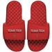 Men's ISlide Red Texas Tech Raiders Basketball Wordmark Slide Sandals